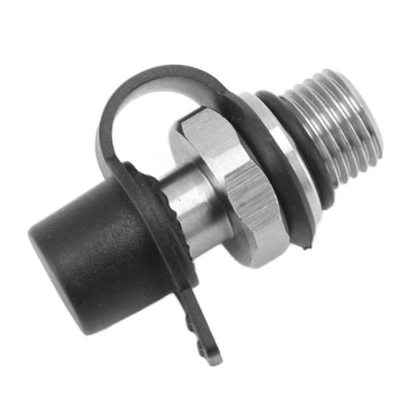 CO2-oppustningsstecker M10x1 Han Rustfrit Stål Sodavandsflaske Dele med Pakning