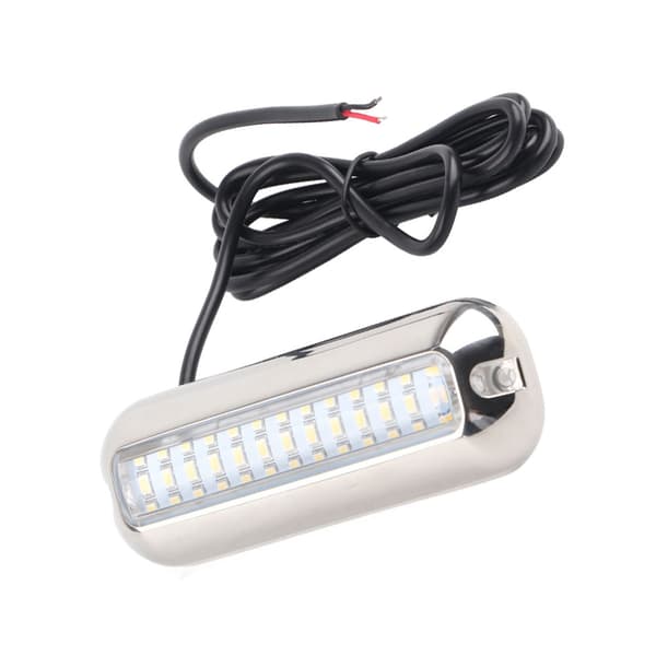 39 LED'er 5,2W Vandtæt Pontoon-Transomlys IP68 Vandtæt Bådfiskeri Lampe Blå