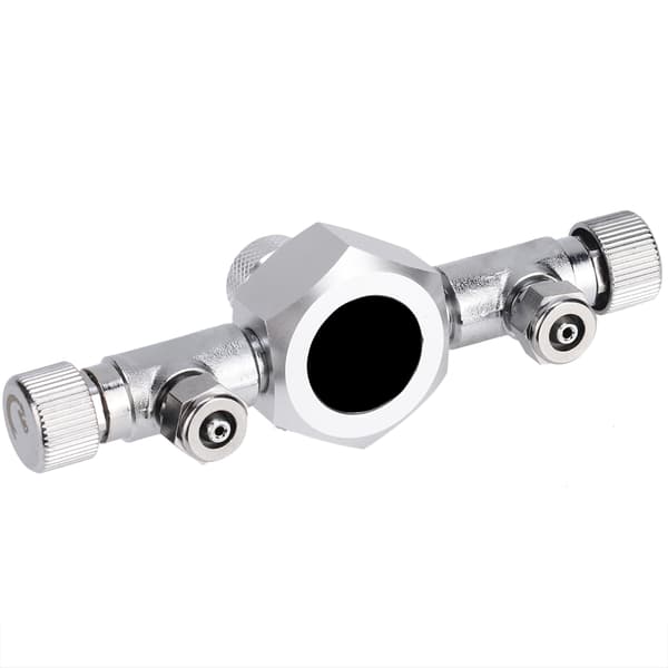 Flerveis fordeler akvarieregulator CO2-splitterventil fisketank (2 veier)