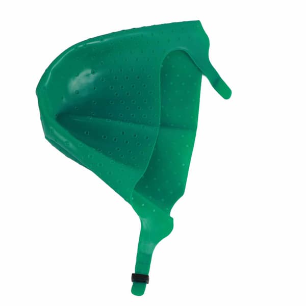 Hårfarvning Highlighting Hat Silikone Genanvendelig DIY Hårfarvningshat Værktøj til Skønhedssalon Grøn
