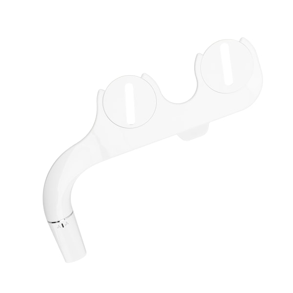 Ultra tyndt bidet toiletsæde fastgørelse dobbelt dyse selvrensende feminin numse vask bidet fastgørelse 3/8 tommer tee
