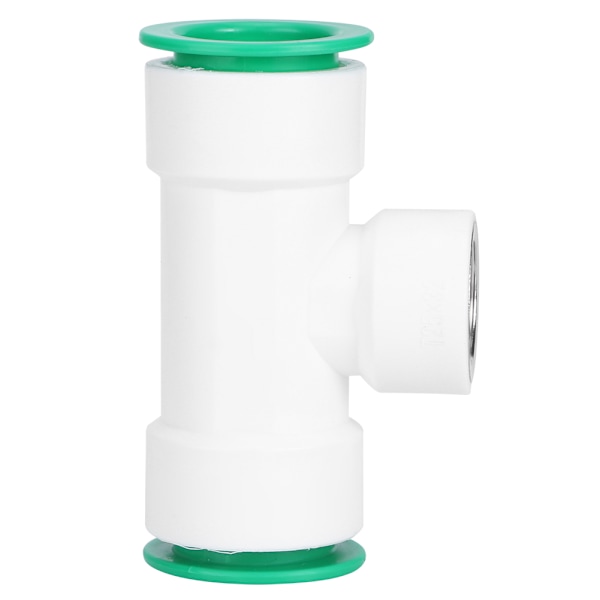 PPR-plast 32 mm trykk-inn vannrør T-kobling rørdeler med 3/4 hunngjenger