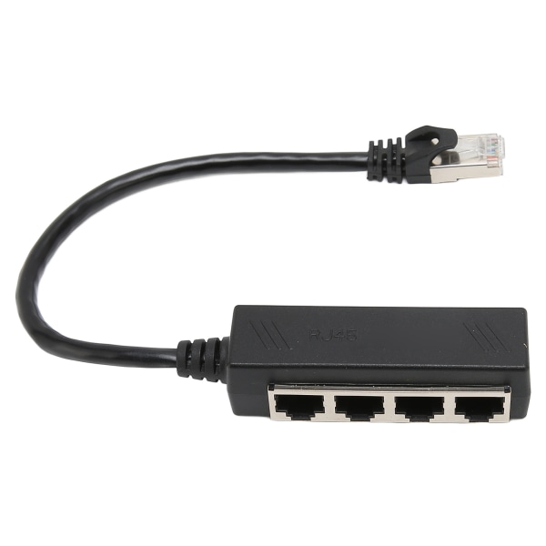 RJ45 Ethernet-jakajakaapeli yhden pisteen neljän Ethernet-kaapelin jakaja ABS PCB RJ45 jakajaadapteri kannettavalle tietokoneelle