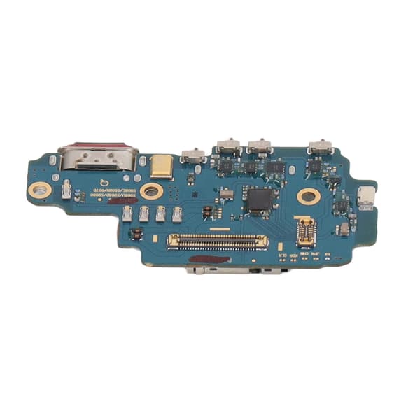 PCB USB-laddningsport dockningskontaktkort flexkabelbyte för Samsung S22 Ultra 5G S908U US-version
