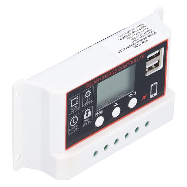 Batteri Solcellskontroller Litiumkontroller Enkel Skyddsfunktion Fotovoltaisk Kontroller 20A
