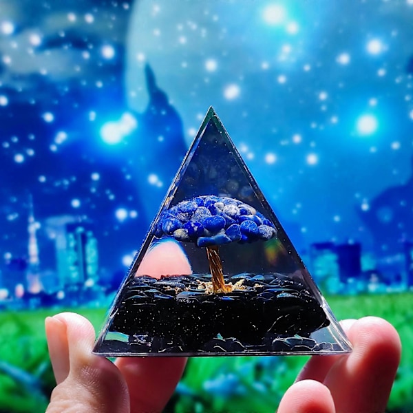Barn Pojke Kristallkula Grus Pyramid Hem Hantverk Skrivbord Harts Ornament för Födelsedagspresent ZD B2 EE STIL 10