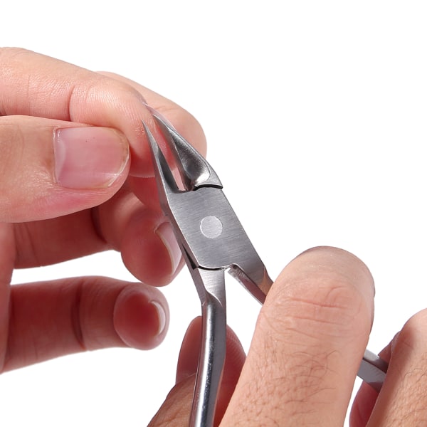 Professionel rustfrit stål finger tå negle indgroet klipper Cuticle Nipper Manicure Værktøj