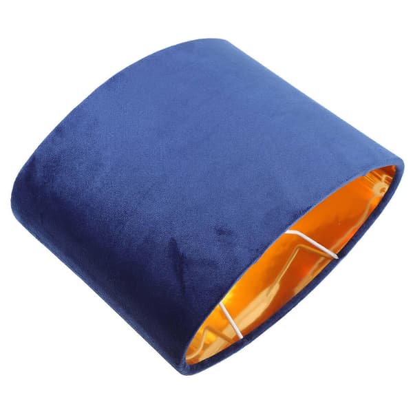 Oval Lampshade Fabric Cover for Decor 1pc Stable Blue Practical Lampshade