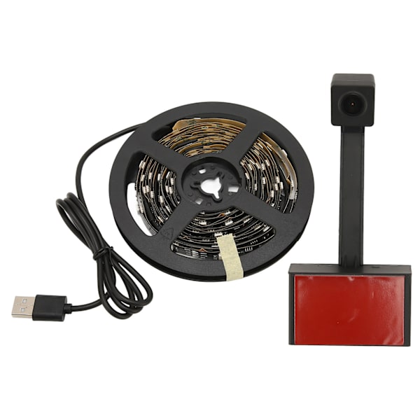 RGB TV-baggrundsbelysningsstrimler App-styring Dynamisk belysning WiFi TV LED-baggrundsbelysning med 1080P-kamera til 55-65in TV EU-stik