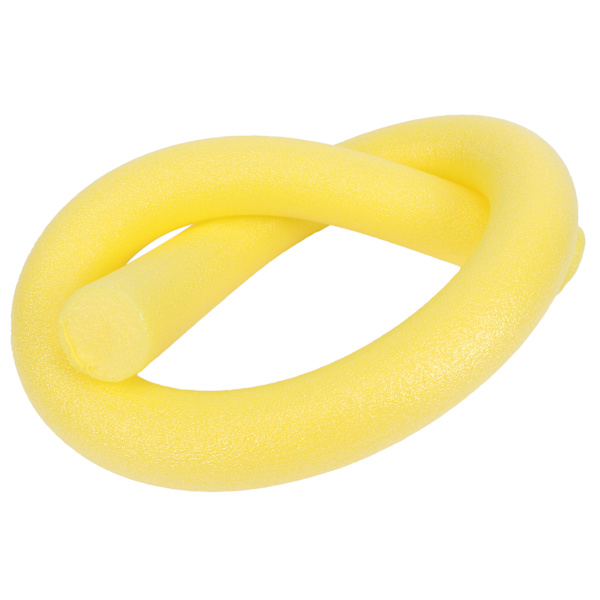 EPE Foam Pool Nudel Vatten Flytande pinne Spel för ögonbindel Leksak 6,5x150 cm Gul