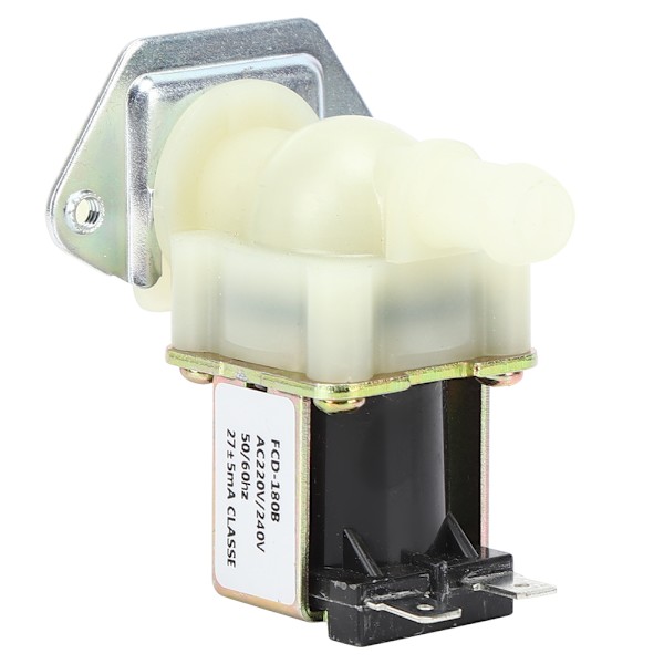 1/2in elektrisk magnetventilinntak 1-veis guide plast for hjemmebruk som bruker 220V 0,02-0,8Mpa
