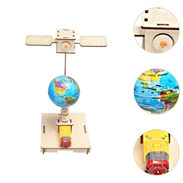 Roterande System Modell Stem Projekt Träningsleksak Spel DIY Vetenskap E x periment--