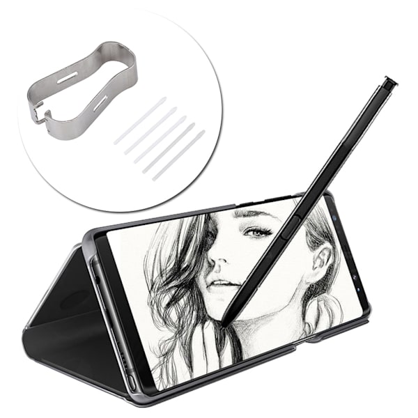 Stylus S Pen Tips Penna Refill Tool Set för Samsung Galaxy Note 8/9 Tab S3/4 (Vit)
