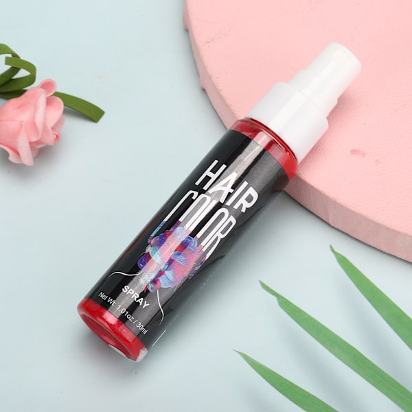 Sevich 30ml Temporary Hårfärgningsspray DIY Hårfärg Spray Hårspray FlytandeRöd
