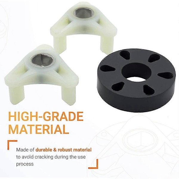 Pakke med 25 285753A Vaskemaskine Motor Kobling Metal Indsats til