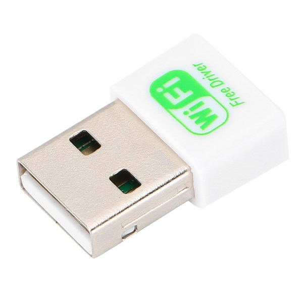 Wifi USB Trådløs Adapter Trådløs Wifi Dongle Adapter Mottaker for stasjonær bærbar PC