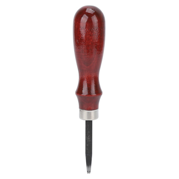 Läderfasare 0,8 mm/0,03 tum Stålmaterial Sandalkäppshandtag Lätt DIY Trimming Bärbar Skiver Läderverktyg