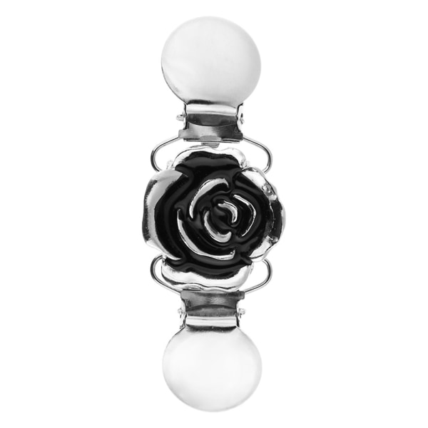 Elegant legering plätering krage klipp blommönster brosch smycken gåva