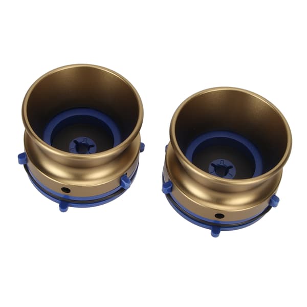 1/4 10in Åbner Poleret Aluminiumlegering Universal Ladeenhed NAB Navadapter til Studer ReVox B67 til Akai til Teac Bronze