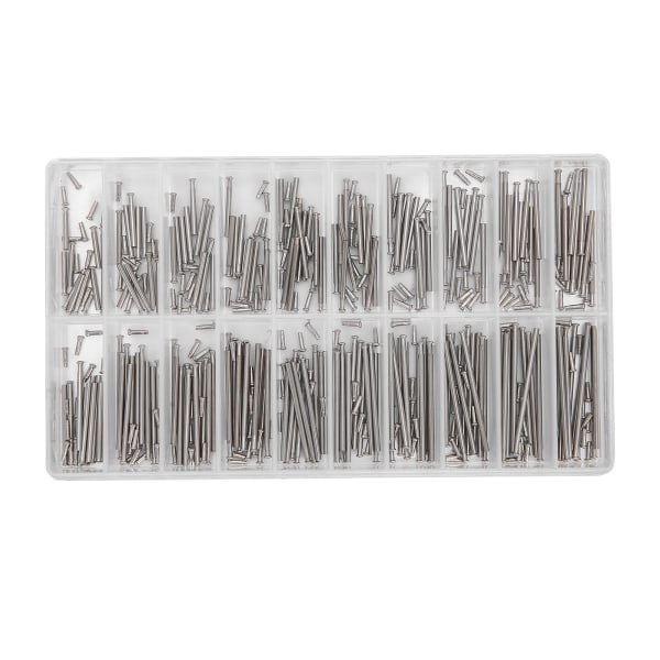 Rörfriktionsstift Tryckstänger Stift Nitändar för watch Spännband Spännen Tjocklek 1,2 mm