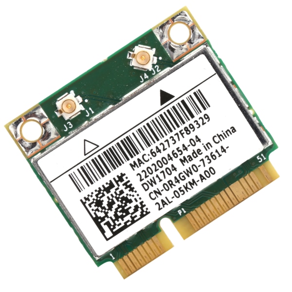 Langaton verkkokortti Mini PCI-E Wifi Bluetooth sovitin Dell xps 2710 17tr bcm943142hm