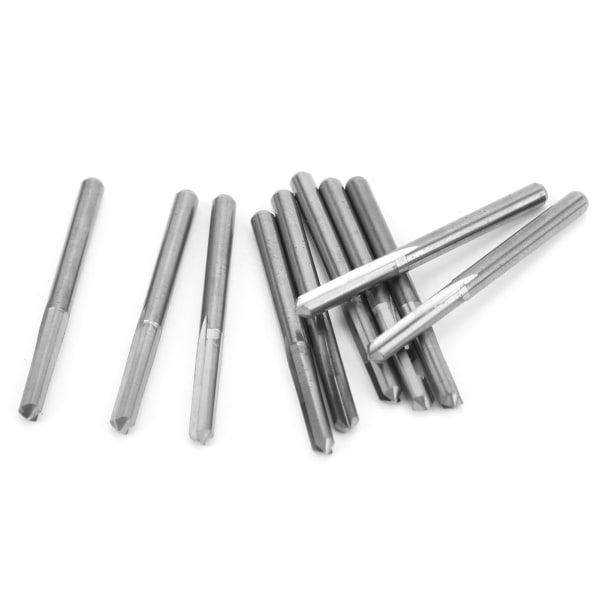 10 st 3,175 mm CNC träskärning frässtål volframstålsgravyrfräs 90° X 0,3 mm