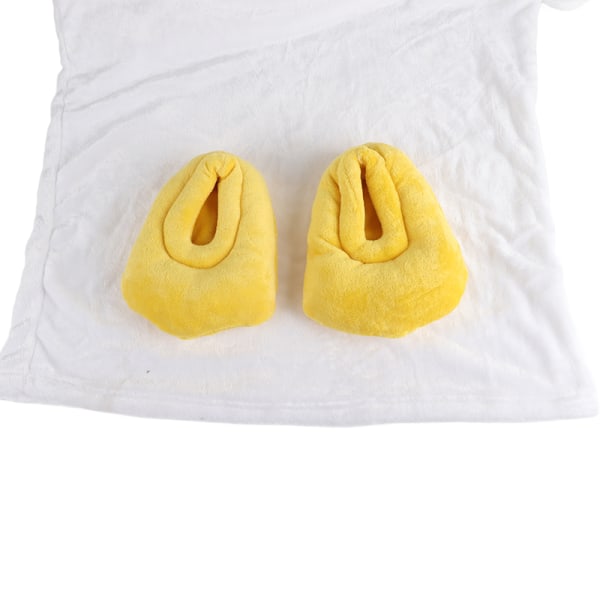 Lovely Duck Cosplay -pyjamat – yksiosainen haalari unipuku päivittäiseen käyttöön (tyyppi 1, L) L