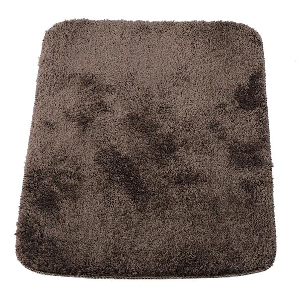 Brun tjock badrumsmatta mjuk sovrum vardagsrumsdörr halkfri golvmatta (50x80cm)