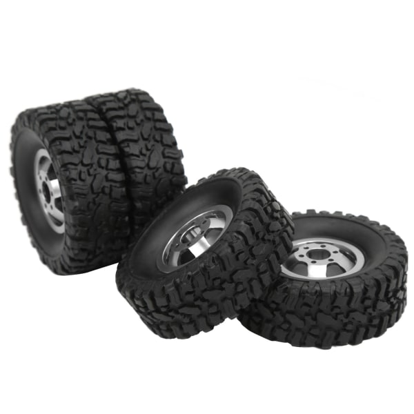 4WD kumirenkaat alumiinivanteen napa WPL C14 C24 B14 B24 B16 B36 1/16 RC Auton päivitys PartSilver