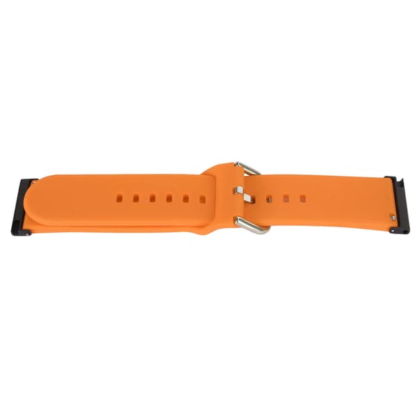Silikone Smartwatch Rem Justerbar Udskiftningsurrem Tilbehør til Suunto7 Orange