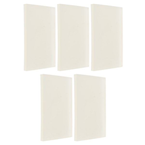 5 stämpelskärningsblock Mjukt gummiblock DIY Handgjorda hantverk för snidning av stämplar 10x7,5x0,5cm