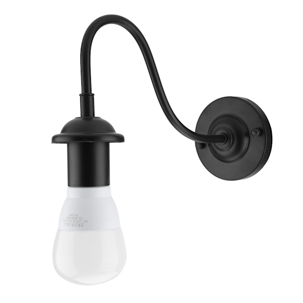 E27 Vintage Style Black Simple Iron Wall Lampe Sconce Light 90-250V