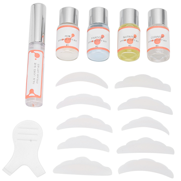 25 ml øjenvippe-permanent-sæt mildt, langtidsholdbart øjenvippe-krølle-permanent-værktøjssæt til salon