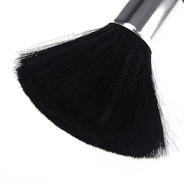 Barberborste för Nacken - Mjuka Nylonborst, 3-pack Svart