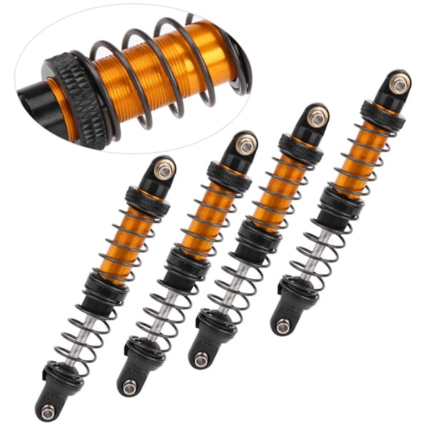 Oljefjæring Støtdempere Passer til Tamiya CC01 RC Bilmodell Tilbehør 90mm