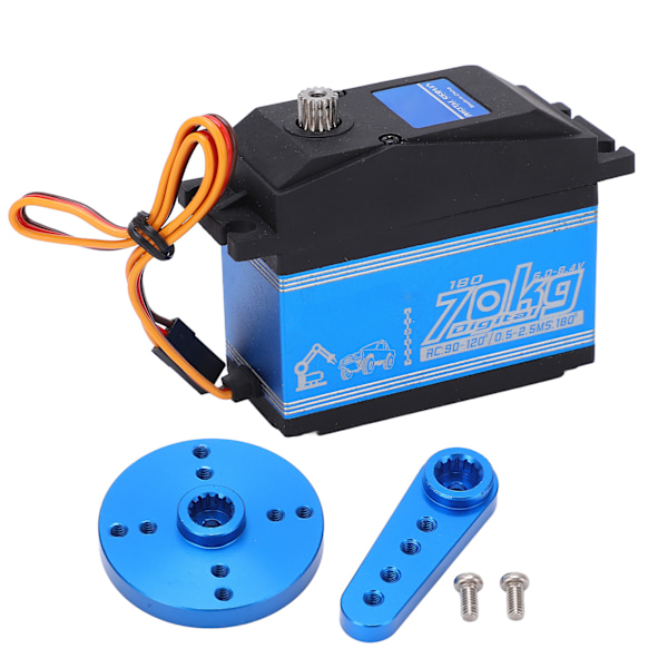 SPT70HV 70kg Metal Gear Angle 180° High Speed Large Torque Digital Servo for RC Car Robot