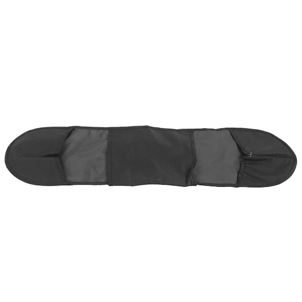 31x8 tommers lønnebrett firehjul skateboard standard beskyttelsespose ikke-vevde stoffer svart