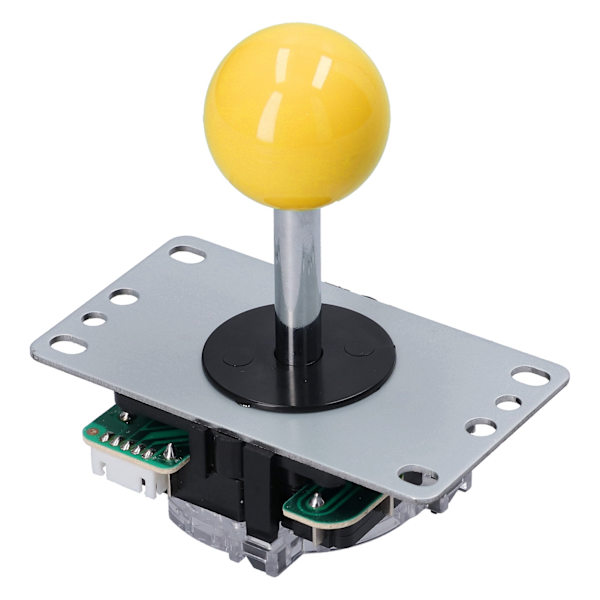QM070901 Arcade Game Joystick Kits Zero Delay Arcade Game DIY Kit Dele med Encoder Board 10 Knapper Joystick til MAMEYellow