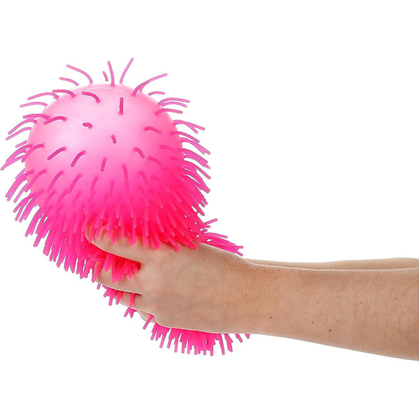 Flerfärgad 23 cm pufferboll och ballongspelleksak - modell 51006d