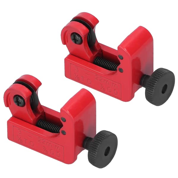 2 stk. Mini Rørkutter Bærbar Kobber Aluminium Rørkutter Verktøy Tilbehør 3‑22mm