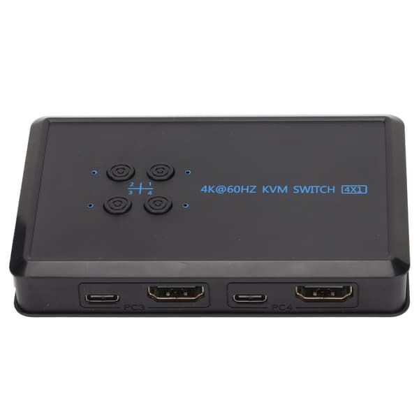 KVM-switch High Definition Multimedia Interface 2.0 4K Hög kompatibilitet Enkel installation Omvandlare