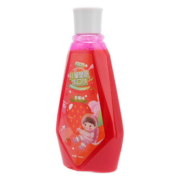 200 ml plakkia paljastava suuvesiturvallinen hedelmäinen plakki paljastava neste baby aikuisille mansikkamaku