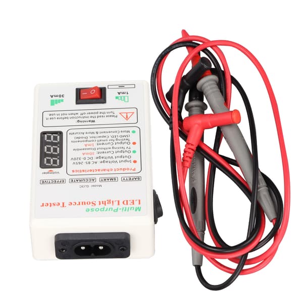 LED-tester multifunksjonell LCD TV-lyskildetester for LED-lysreparasjon 100-240V US-plugg