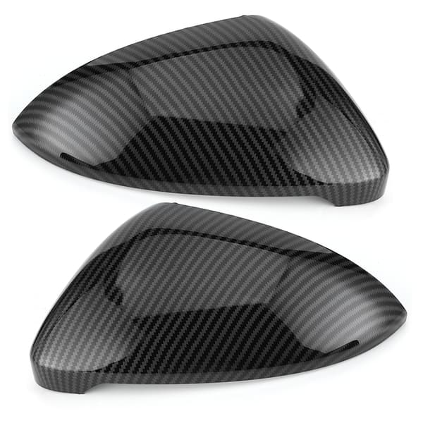 Karbonfiberstil Sidespeildeksel Dekorative Hetter Passer for MK7 2014-2018