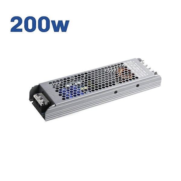 AC/DC 12V 24V Transformator 200W LED Driver Strømforsyning A/D Konverter