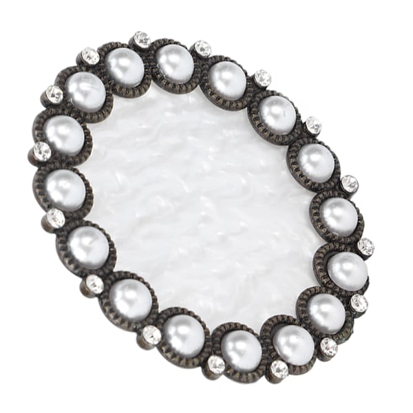 Nail Art Display Board Kosmetisk Nail Mixing Palett Färgmixning Nail Art Tips Display PlateCopper White