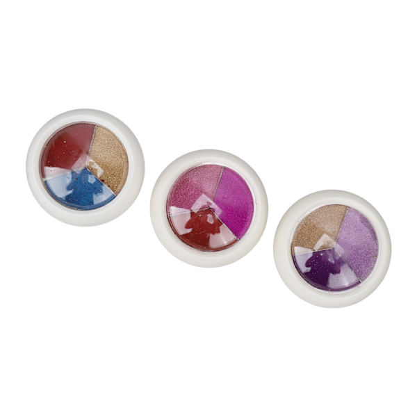 Spegeleffekt Nail Powder Salon Utsökt holografiskt metalliskt Nail Art pulver med applikator för konstnär