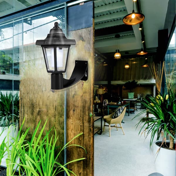 Aurinko LED Seinävalaisin Ulkokäyttöön Parvekkeelle Piha Puutarhaan