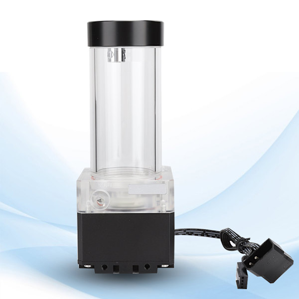 PUB FS6PD-17 Aluminium Anode PMMA POM Computer Vandkølet Integreret Vandpumpe (Sort)