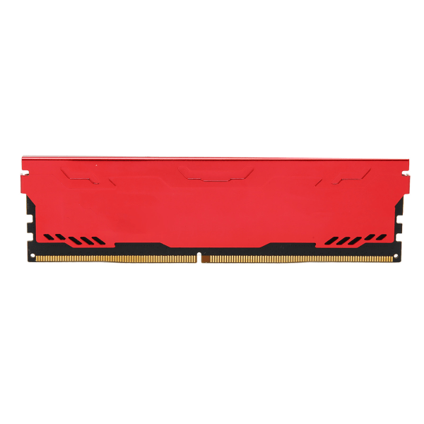 Desktop Minnesmodul Röd DDR4 2666MHz 21300 Bandbredd Aluminiumlegering Gaming RAM för datorchassiuppgradering 4GB